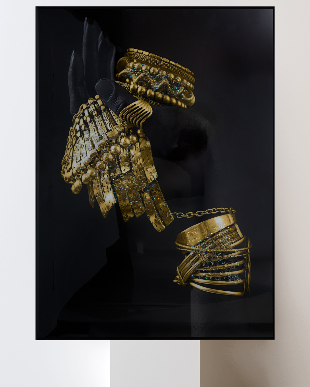Modecor Gold Bracelets Premium Wall Painting