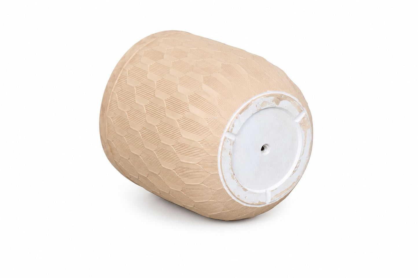 Hexa Beige Planter Set