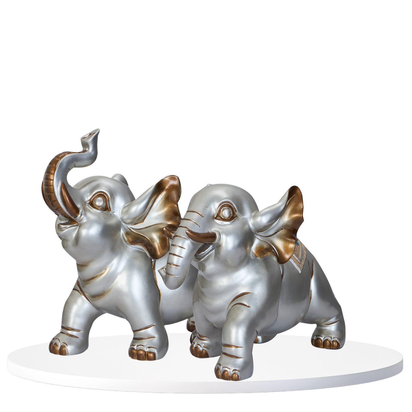 Elephant Figurine Set of 2