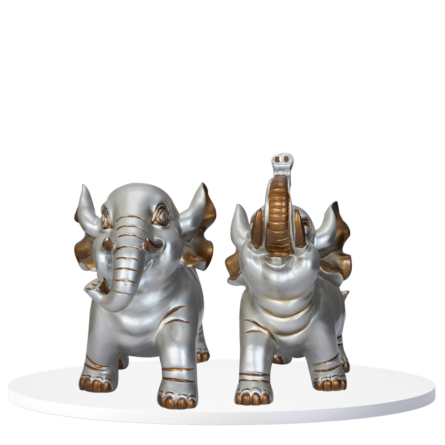 Elephant Figurine Set of 2
