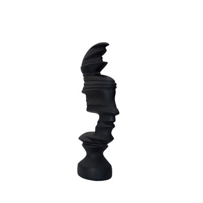 Abstract Dual Face Sculpture