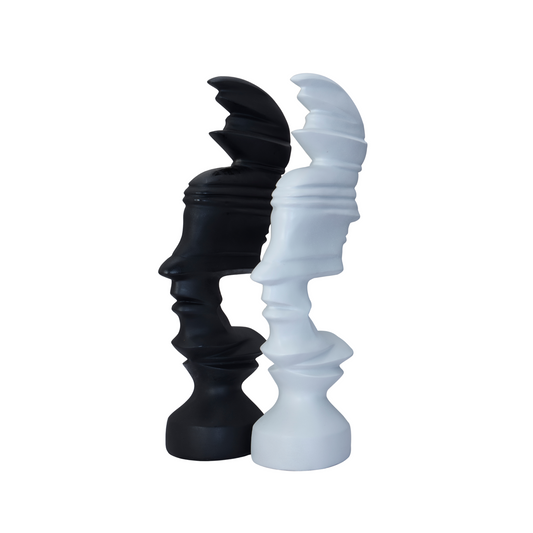Abstract Dual Face Sculpture