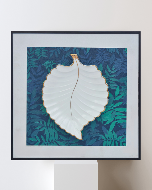 Modecor White Vein Premium Wall Art