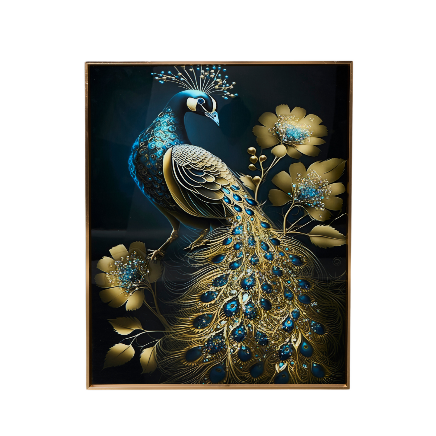 Golden Plumage Peacock