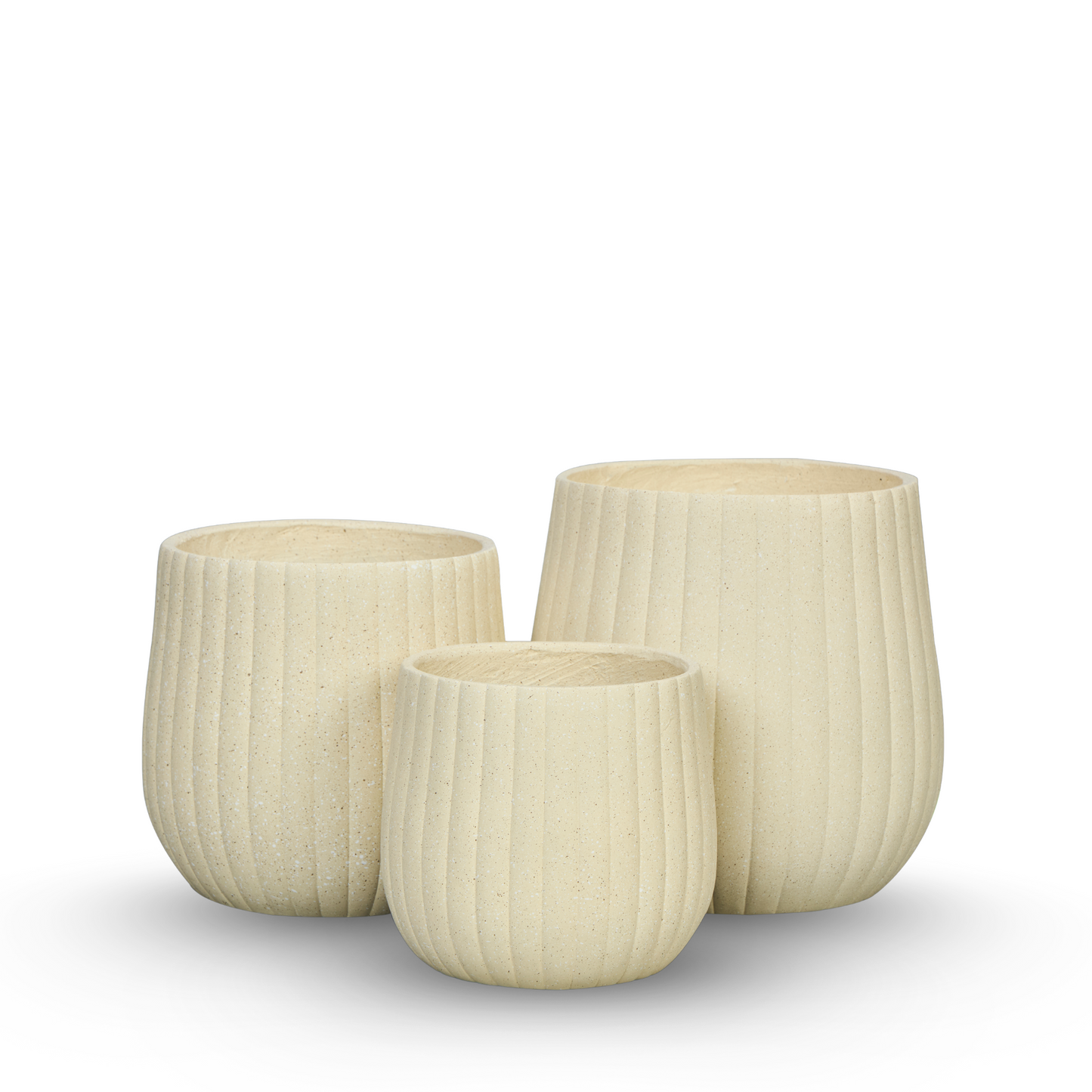 Sandstone Grove Planter Set