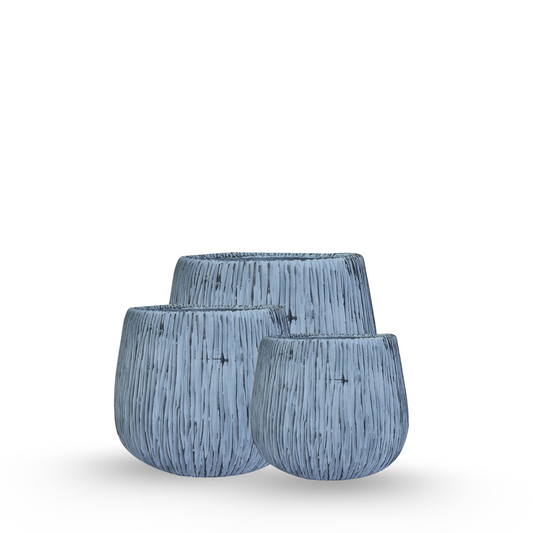 Azure Ridge Planter Set