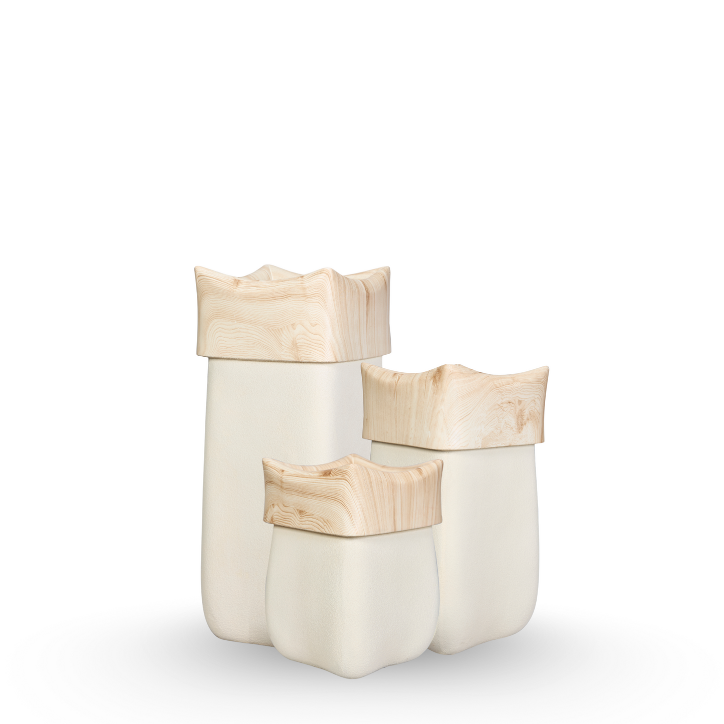Ivora Sculpt Planter Set