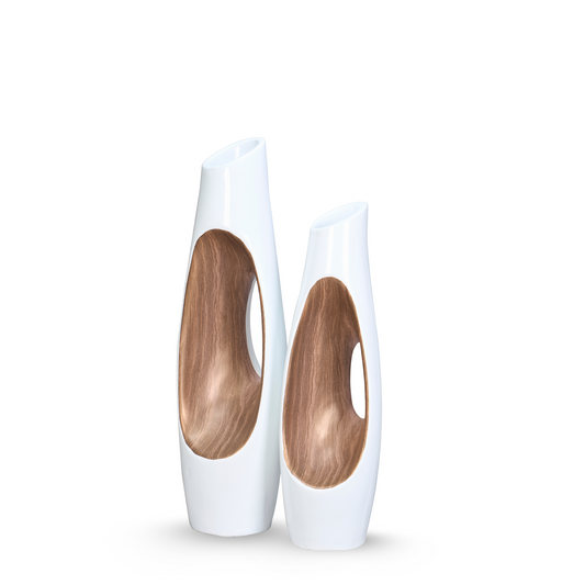 Sculptura Hollow Vase set