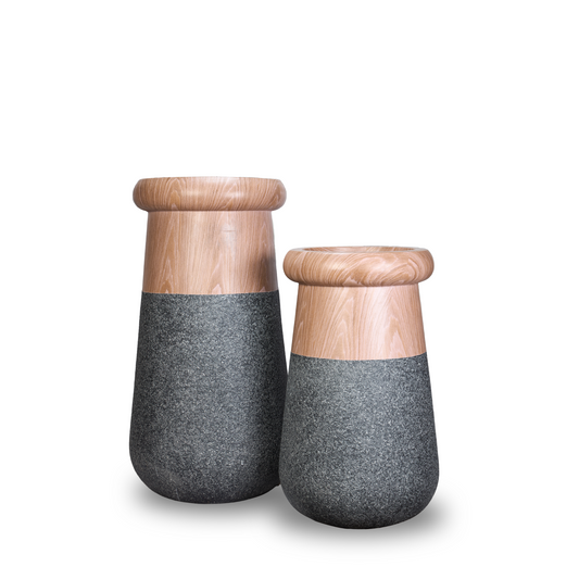Nordic Woodstone Planter