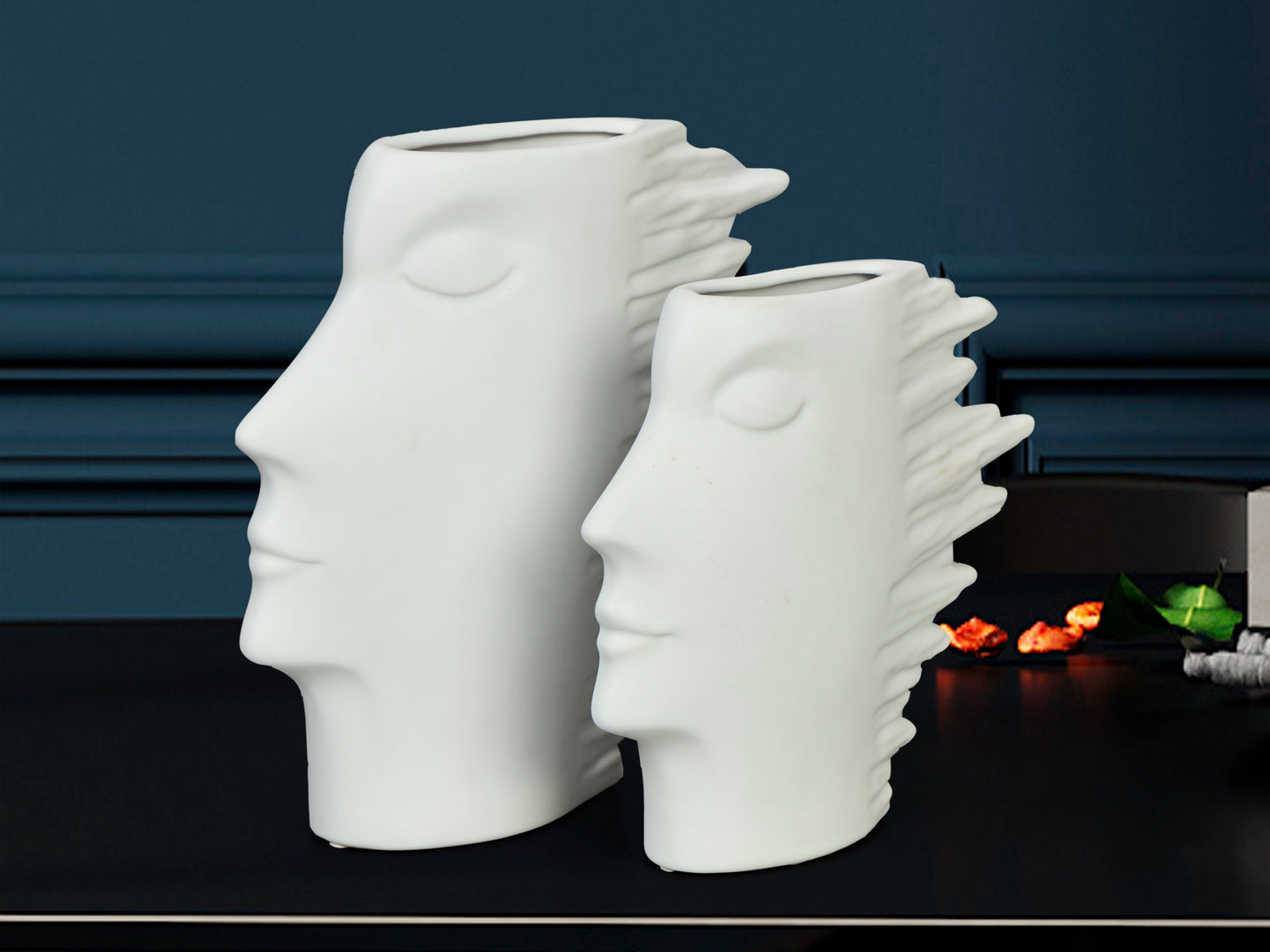 SoulSync Duo Matte White Ceramic Face